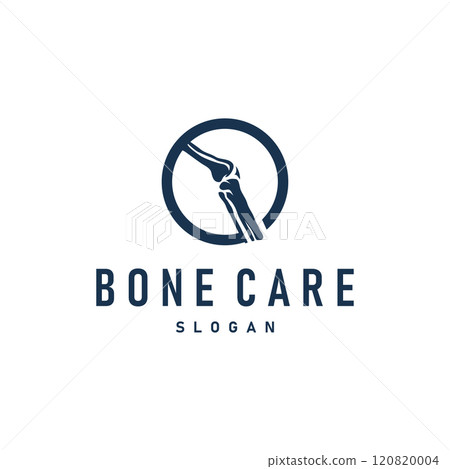 Minimalist Bone Health Logo Illustration Template Design 120820004