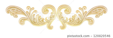 Beige weaving, beautiful delicate lace vignettes. Decorative border for template in vintage style for fabrics and textiles, wallpaper, packaging, frames, ribbons, scrapbooking, any creative idea. Beige weaving, beautiful delicate lace vignettes. Decorative border for template in vintage style for fabrics and textiles, wallpaper, packaging, frames, ribbons, scrapbooking, any creative idea. 120820546