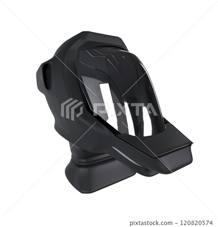 3D rendering of a sleek modern device for innovative technology 120820574