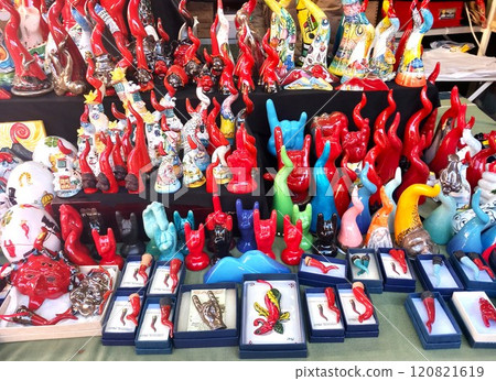Colourful souvenirs of Naples, Christmas souvenirs Colourful souvenirs of Naples, Christmas souvenirs 120821619