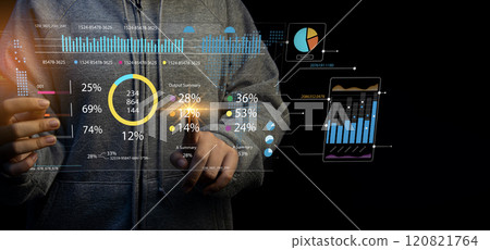 Concept of using data analysis system and collecting statistical data Concept of using data analysis system and collecting statistical data 120821764