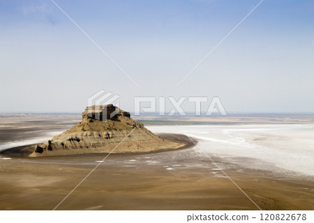 Mangystau region landscape, Karyn Zharyk depression, Kazakhstan 120822678