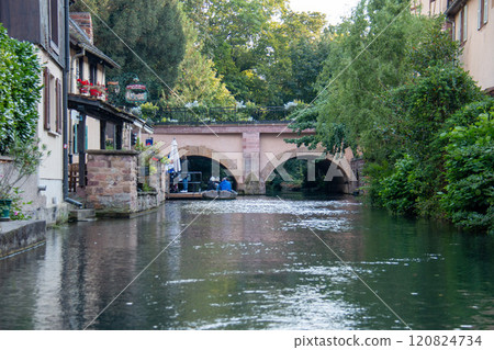 Scenery of the old town of Colmar, Colmar, France 120824734