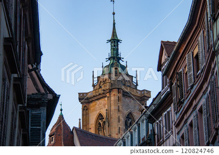 Scenery of the old town of Colmar, Colmar, France 120824746