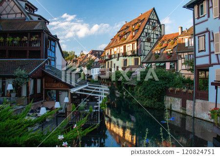 Scenery of the old town of Colmar, Colmar, France Scenery of the old town of Colmar, Colmar, France 120824751