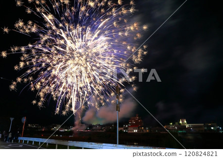 Fireworks at Kagamigawa Park, Kochi Fireworks at Kagamigawa Park, Kochi 120824821