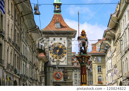 Scenery of the old town of Colmar, Colmar, France 120824822