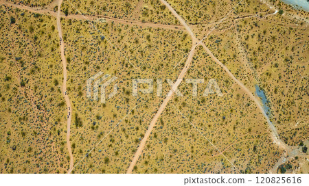 Aerial Desert Trails Mountain Springs Nevada Adventure Aerial Desert Trails Mountain Springs Nevada Adventure 120825616