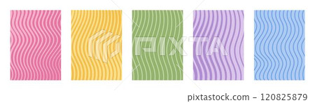 Wavy lines pattern Wavy lines pattern 120825879