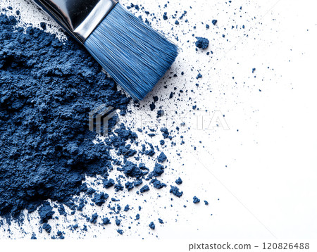 Blue pigment powder with 120826488