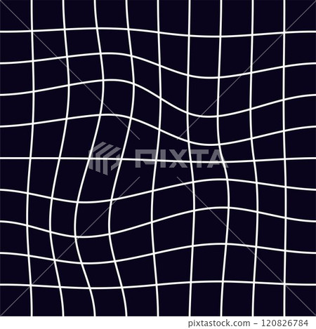 Psychedelic checkerboard pattern Psychedelic checkerboard pattern 120826784