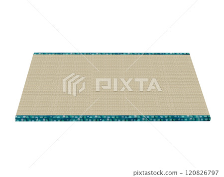 Tatami (one tatami mat) Old tatami mat, oblique view Tatami (one tatami mat) Old tatami mat, oblique view 120826797