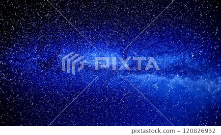 Fantastic space image background material blue AI generated material 120826932