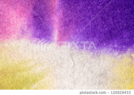 Purple watercolor-style Japanese paper background material 120828433