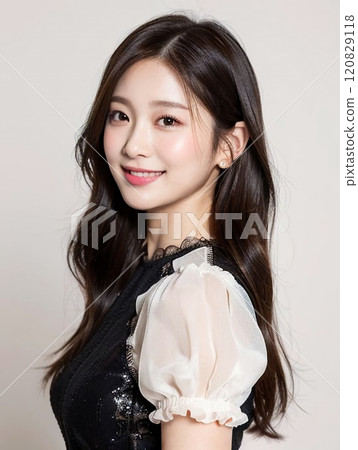 美麗的女模特兒美女 120829118