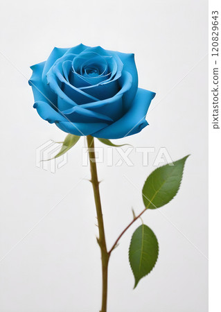 A blue rose flower material picture 120829643