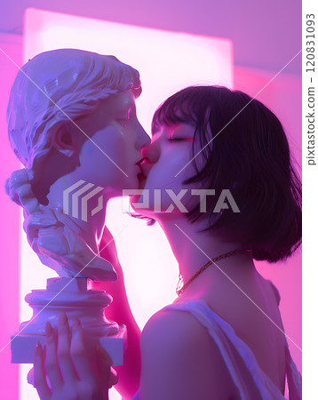 藝術與現實之吻，夢幻般的亞洲女人 120831093