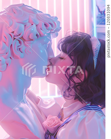 藝術與現實之吻，夢幻般的亞洲女人 120831094