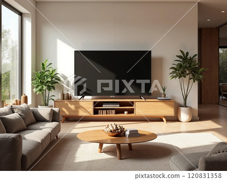 現代簡約客廳室內設計 120831358