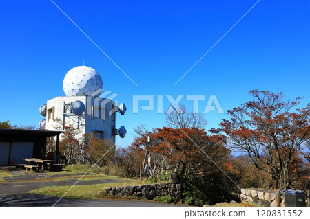 秋葉的御在所山頂 雨量雷達 120831552