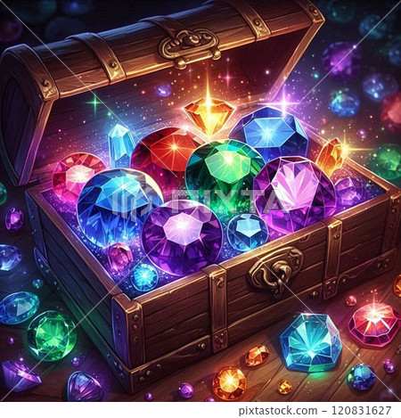 Sparkling gems and sparkling diamonds 120831627