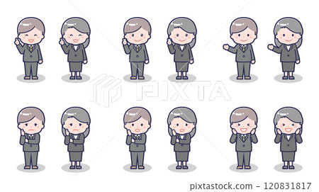 高級男女西裝03 120831817