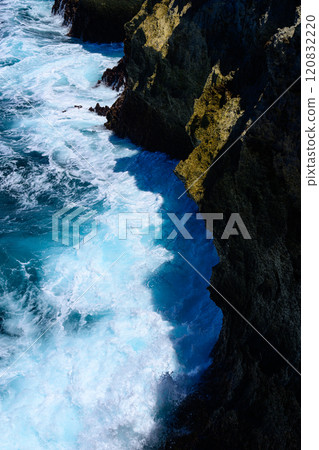 The southernmost point of the Okinawa coastline 120832220