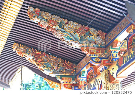 久能山東照宮雕塑【靜岡縣靜岡市】 久能山東照宮雕塑【靜岡縣靜岡市】 120832470