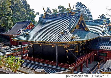 The main shrine of Kunozan Toshogu Shrine [Shizuoka City, Shizuoka Prefecture] 120832484