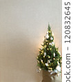 Christmas tree and white angel ornament 120832645