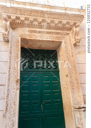 The roman temple of Jupiter in the Diocletian's Palace in Split, Croatia 120832731