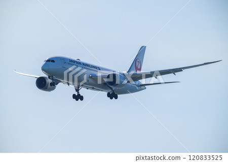 客機著陸 120833525