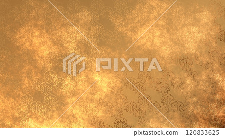 Golden Japanese pattern background Golden Japanese pattern background 120833625