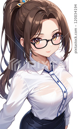 戴眼鏡的女人 戴眼鏡的女人 120834194