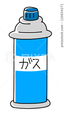 A simple, loose-fitting gas bottle with a solid color A simple, loose-fitting gas bottle with a solid color 120834271