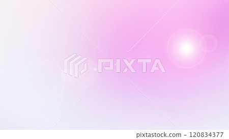 Soft Pink Gradient Background with Light Flare Effects for Minimalistic and Dreamy Design Concepts 120834377