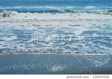 Seascape of Motosuka Beach (Chiba Prefecture) photographed in 2024 120834500