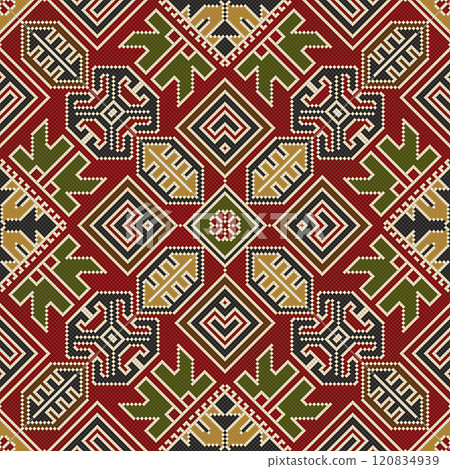 Persian seamless pattern design 3 Persian seamless pattern design 3 120834939