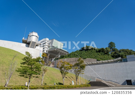 Saga Prefecture, Saga Prefectural Space Science Museum Yumeginga entrance Saga Prefecture, Saga Prefectural Space Science Museum Yumeginga entrance 120835356
