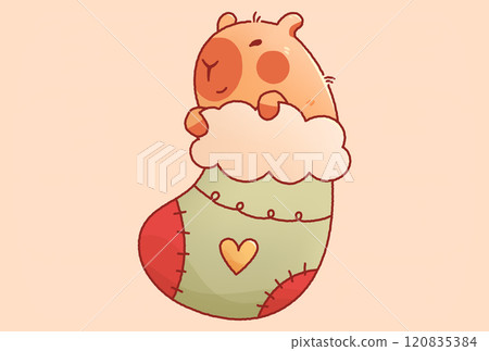 Cute New Year characters. 120835384