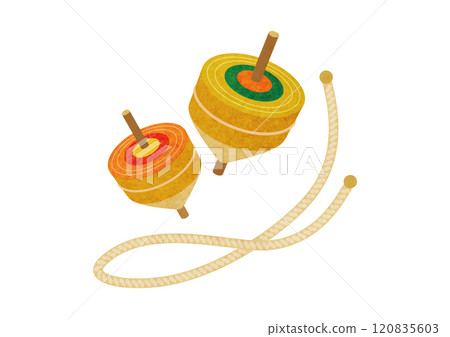 New Year's top illustration 120835603