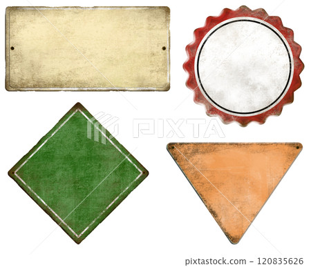 復古的框架 120835626