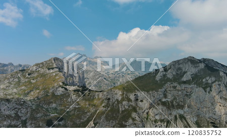 Aerial Durmitor mountain landscape 120835752