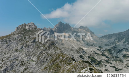 Aerial Durmitor mountain landscape Aerial Durmitor mountain landscape 120835764