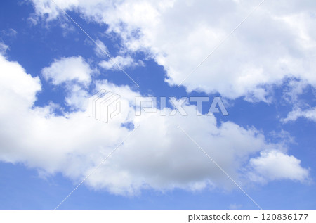 ky background with white cloud for copy space. 120836177