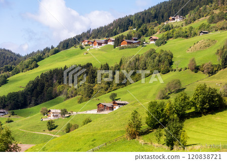 St. Magdalena Santa Maddalena Dolomites, Italy 120838721