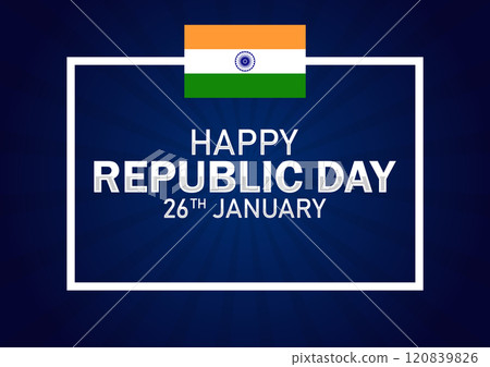 Happy Republic Day, Modern background Happy Republic Day, Modern background 120839826