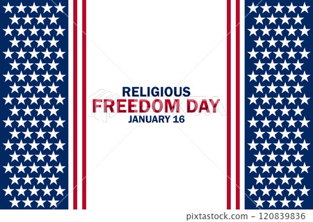 Religious Freedom Day Vector illustration 120839836