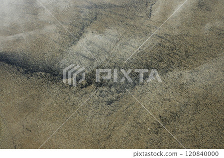 海邊和海浪的美麗和神秘。來來去去的波浪，水的圖案就像大地的呼吸。 120840000