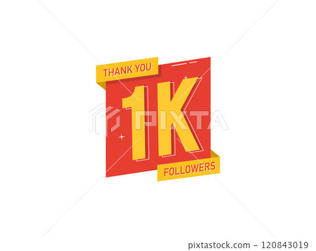 Thank You 1k Followers On Social Media Thank You 1k Followers On Social Media 120843019